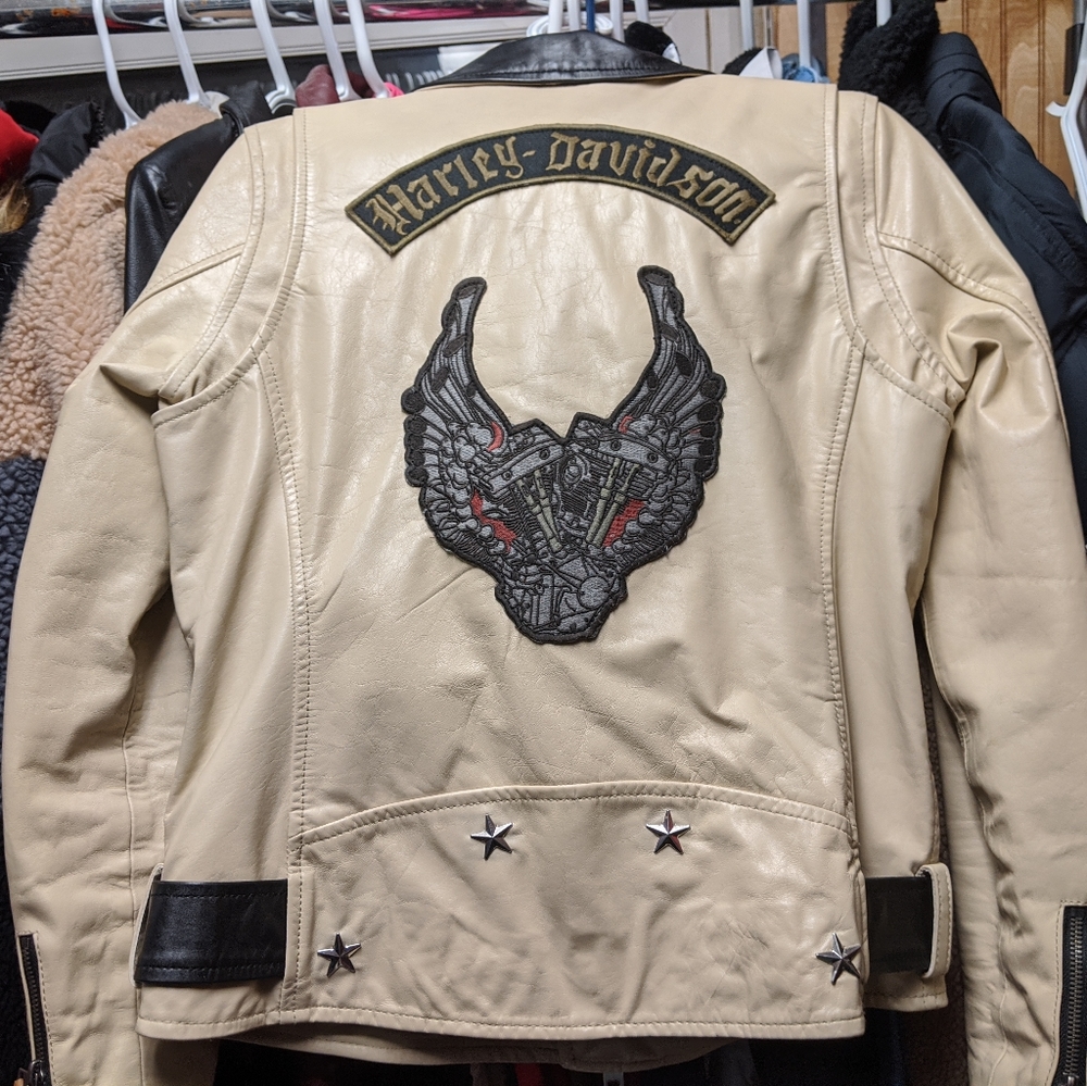 Harley Davidson riding leather jacket